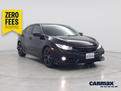 Black 2019 Honda Civic Sport