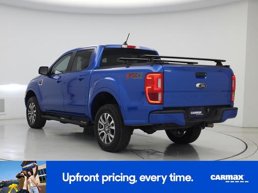 Blue 2021 Ford Ranger Lariat