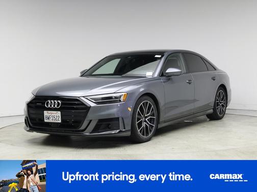 Gray 2020 Audi A8 L