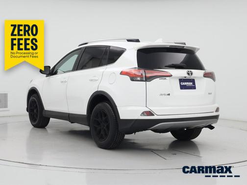White 2017 Toyota RAV4 XLE