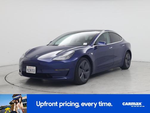 Blue 2020 Tesla Model 3 Long Range