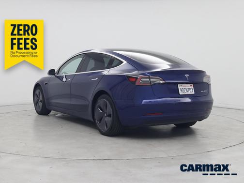 Blue 2020 Tesla Model 3 Long Range