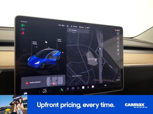 Blue 2020 Tesla Model 3 Long Range