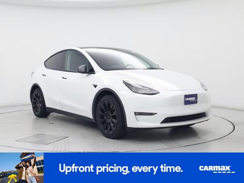 White 2021 Tesla Model Y Long Range