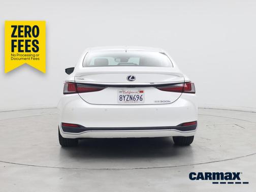 White 2021 Lexus ES 300h