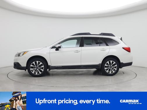 White 2017 Subaru Outback 2.5I Limited