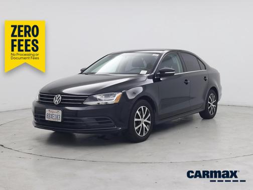 Black 2017 Volkswagen Jetta SE