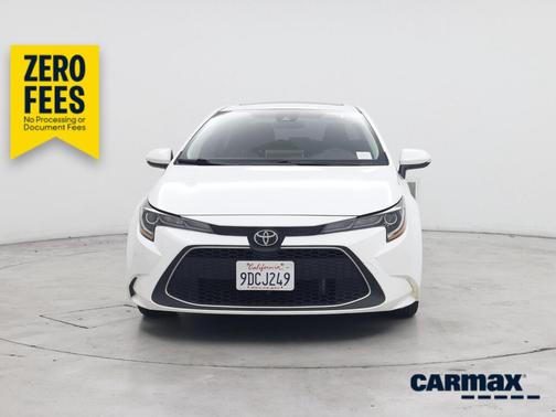 White 2022 Toyota Corolla XLE