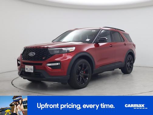 Red 2024 Ford Explorer ST