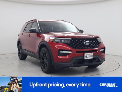 Red 2024 Ford Explorer ST