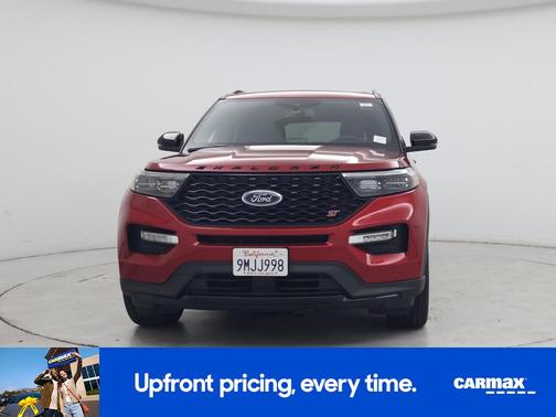 Red 2024 Ford Explorer ST
