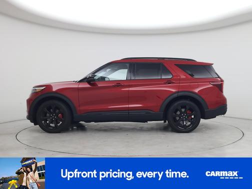 Red 2024 Ford Explorer ST