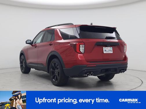 Red 2024 Ford Explorer ST