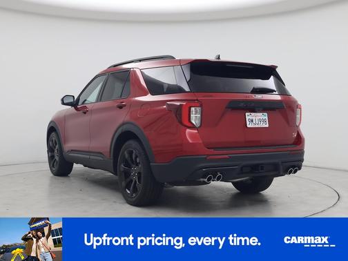 Red 2024 Ford Explorer ST