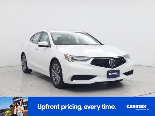 White 2020 Acura TLX Technology