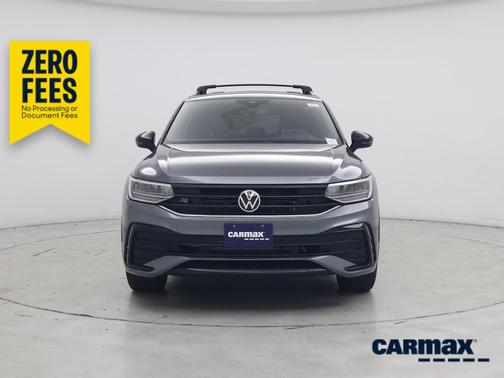 Gray 2023 Volkswagen Tiguan SE R-Line Black
