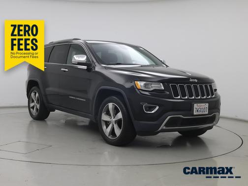 Black 2015 Jeep Grand Cherokee Limited