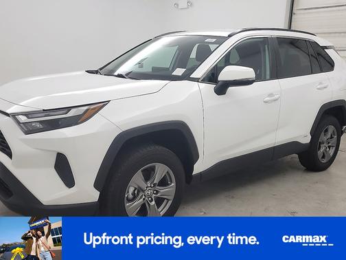 White 2024 Toyota RAV4 Hybrid LE
