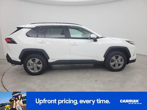 White 2024 Toyota RAV4 Hybrid LE