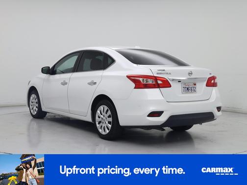 White 2016 Nissan Sentra SV