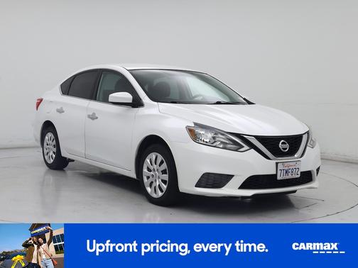 White 2016 Nissan Sentra SV