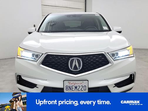 White 2020 Acura MDX Technology