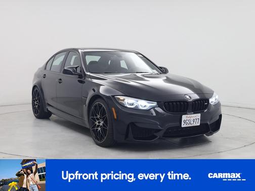Black 2018 BMW M3