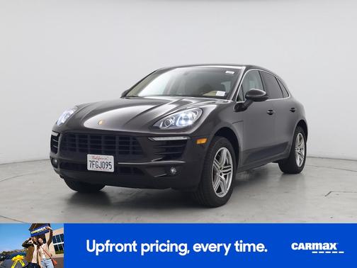 Burgundy 2015 Porsche Macan S