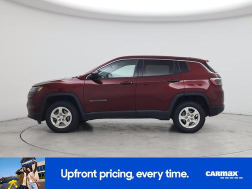 Red 2022 Jeep Compass Sport