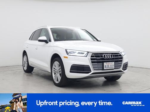 White 2019 Audi Q5 Premium Plus