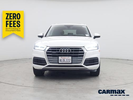 White 2019 Audi Q5 Premium Plus