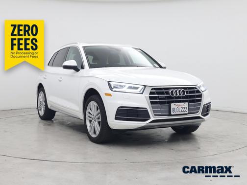 White 2019 Audi Q5 Premium Plus