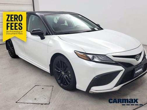 White 2023 Toyota Camry XSE