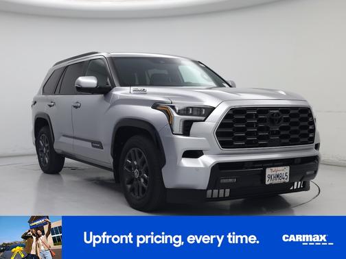 Silver 2024 Toyota Sequoia Platinum
