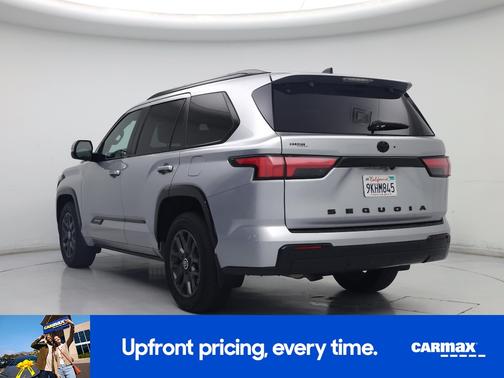Silver 2024 Toyota Sequoia Platinum