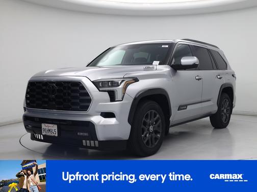 Silver 2024 Toyota Sequoia Platinum