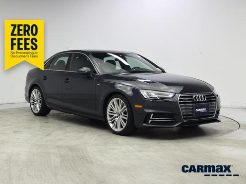 Gray 2018 Audi A4 Premium Plus