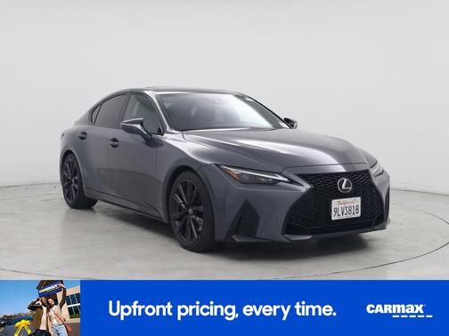 Gray 2024 Lexus IS 350 F-Sport