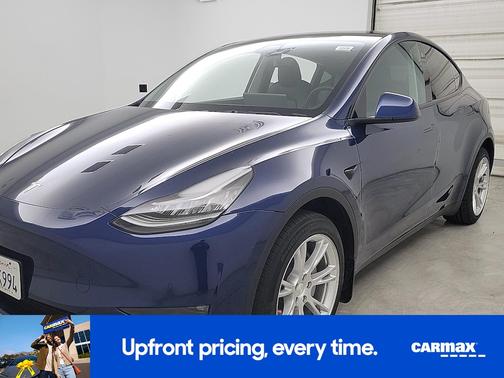 Blue 2021 Tesla Model Y Long Range