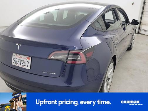 Blue 2021 Tesla Model Y Long Range