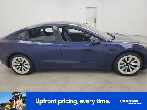 Blue 2021 Tesla Model Y Long Range