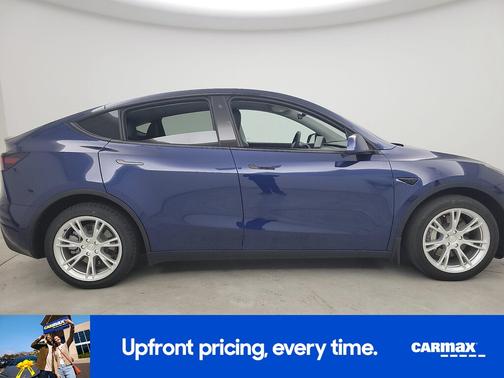Blue 2021 Tesla Model Y Long Range