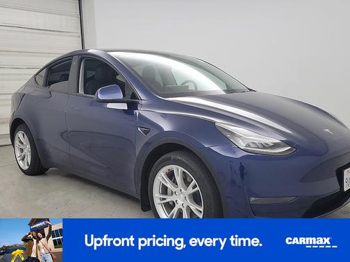 Blue 2021 Tesla Model Y Long Range