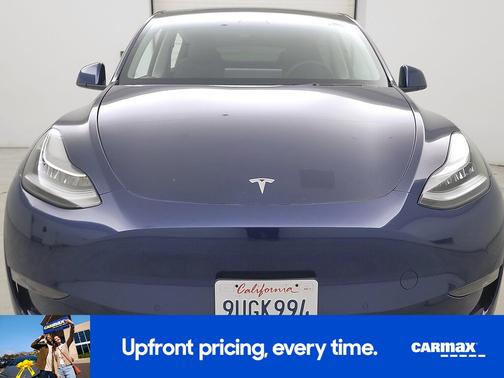 Blue 2021 Tesla Model Y Long Range