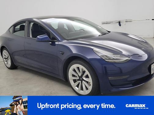 Blue 2021 Tesla Model Y Long Range