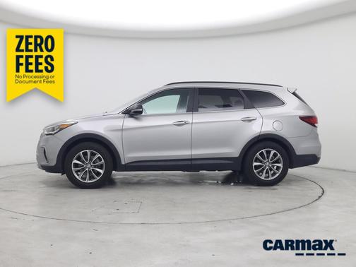 Silver 2017 Hyundai SANTA FE Limited
