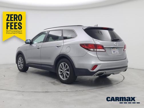 Silver 2017 Hyundai SANTA FE Limited