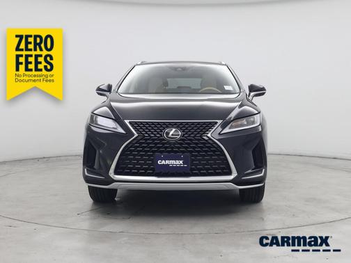 Black 2021 Lexus RX 350 L