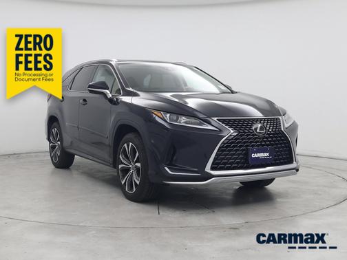 Black 2021 Lexus RX 350 L