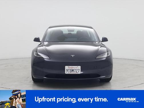 Black 2025 Tesla Model 3 Long Range